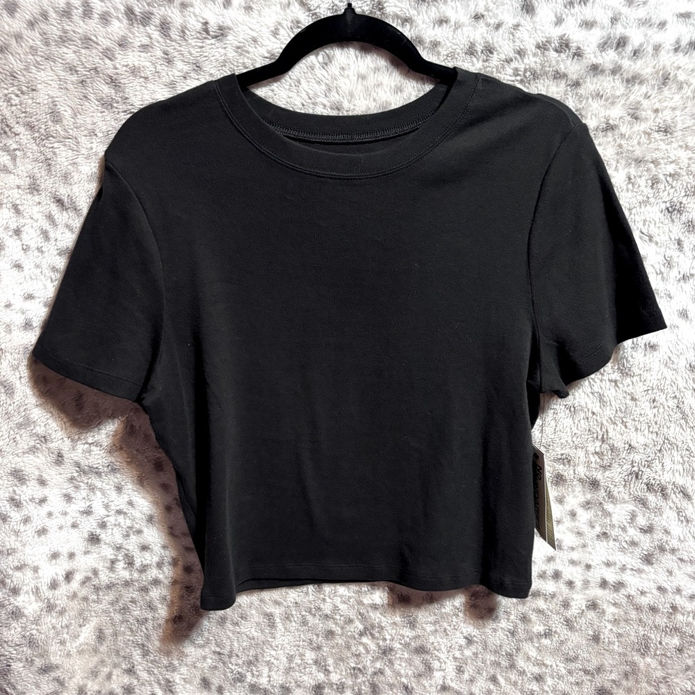WOMENS NO BOUNDARIES COTTON TEE